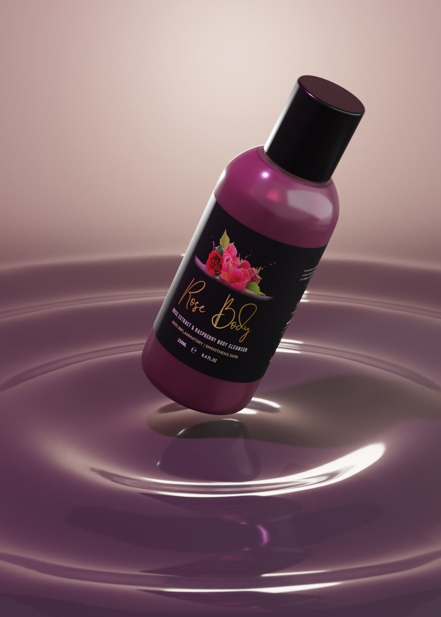 ROSE BODY (ROSE & RASPBERRY EXTRACT) CLEANSER