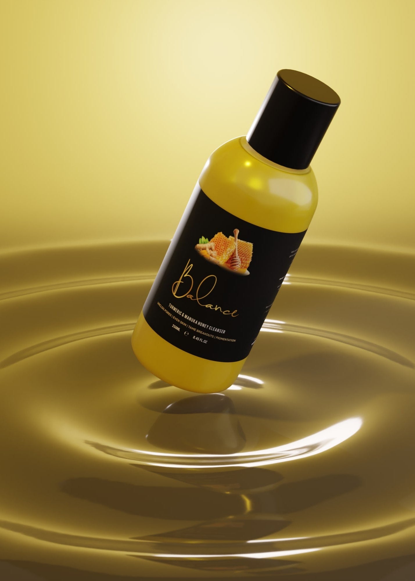 BALANCE (MANUKA HONEY & TURMERIC) FACE CLEANSER