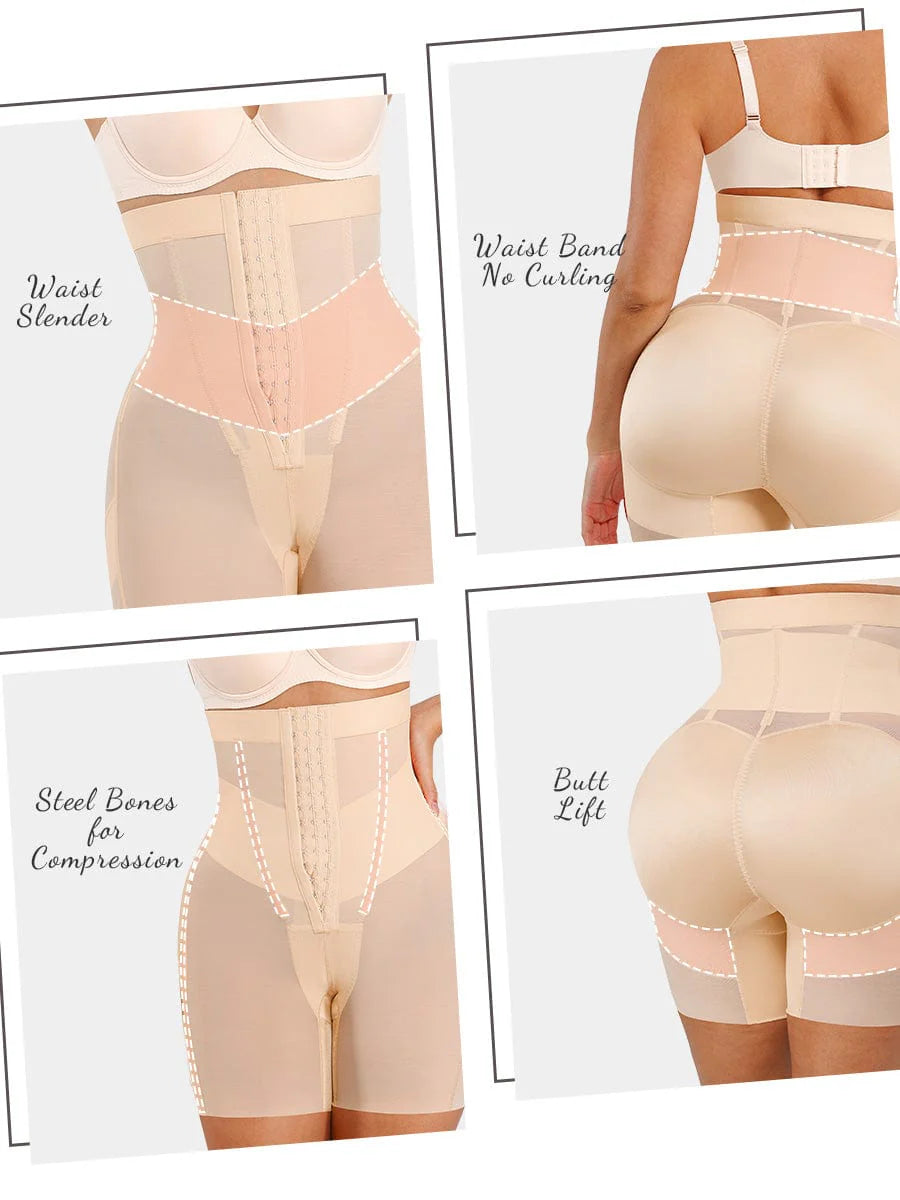 Lucia Postpartum/C-Section Recovery High-Waist Support Shorts