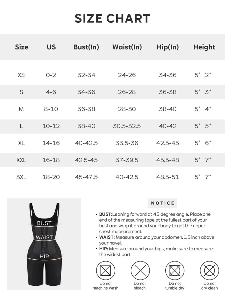 Bella (U-shaped Chest Support 3-breasted Body Shaper)