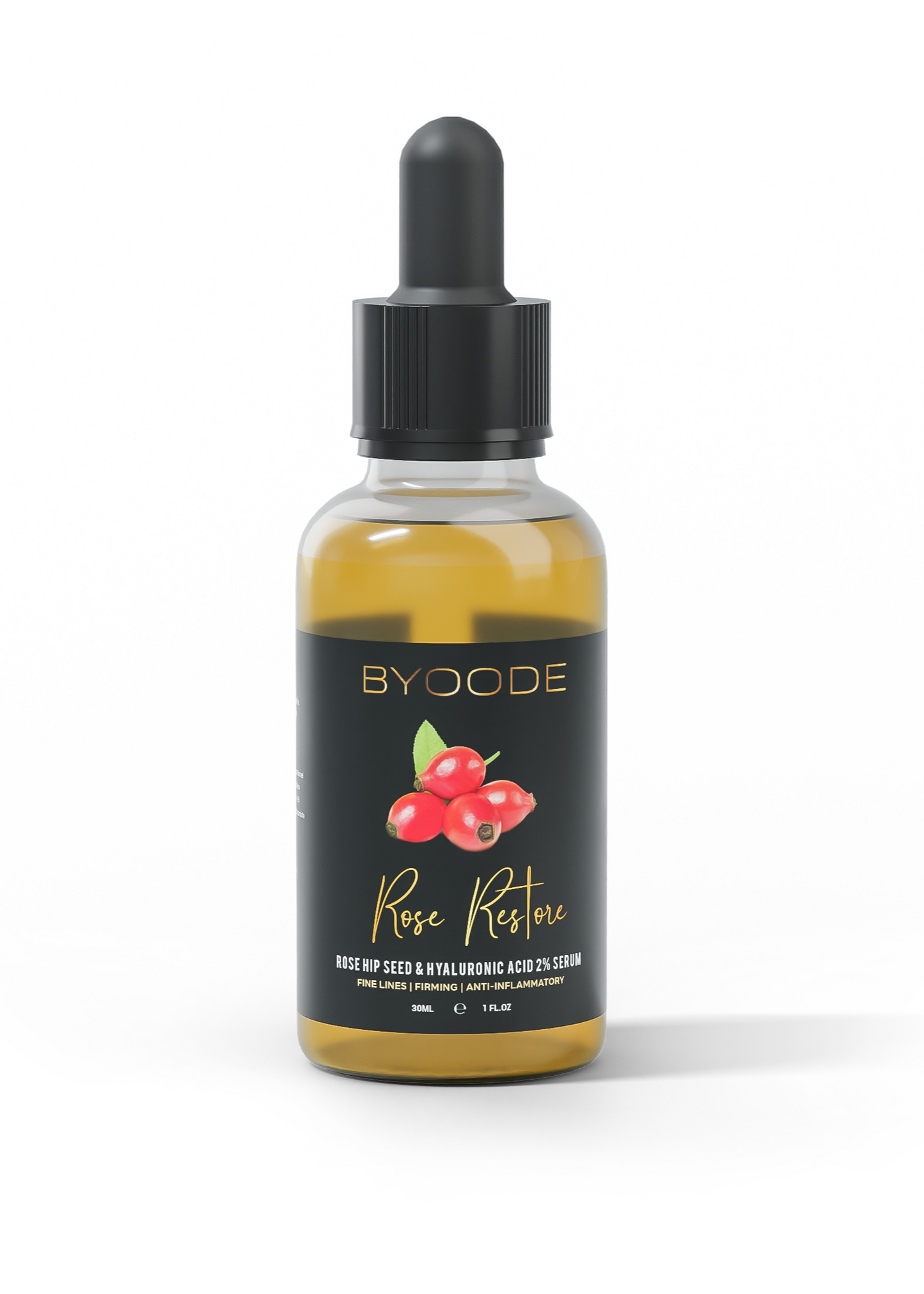 ROSE RESTORE (ROSEHIP SEED & HYLOUARONIC ACID 2%) SERUM